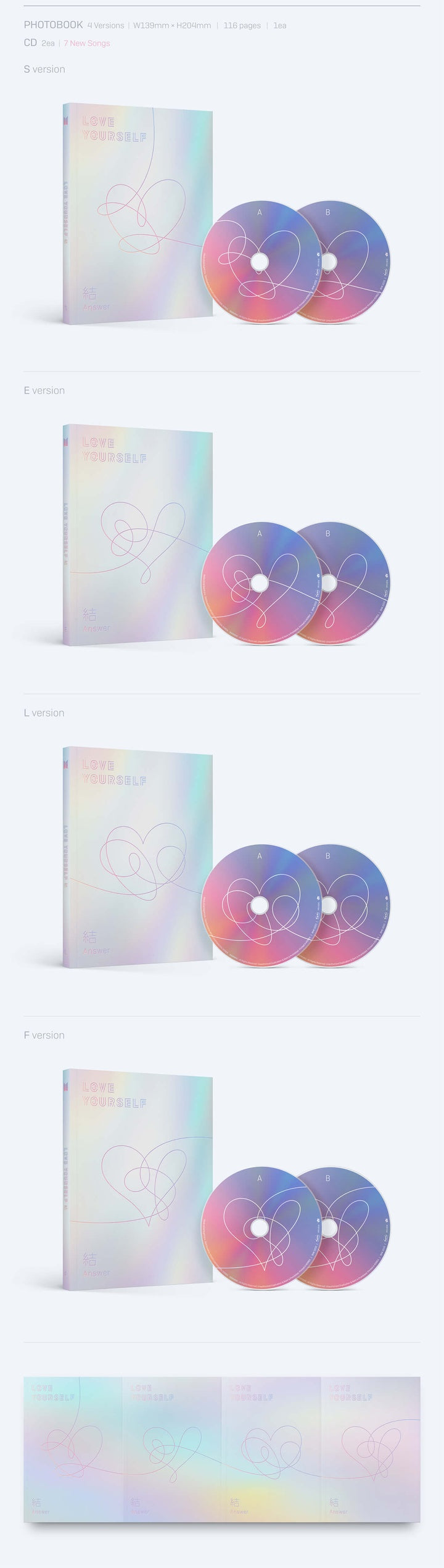 BTS LOVE YOURSELF 結 ‘Answer’