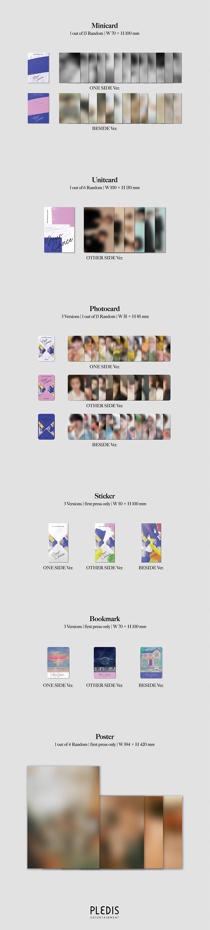 SEVENTEEN 8th Mini Album 'Your Choice'
