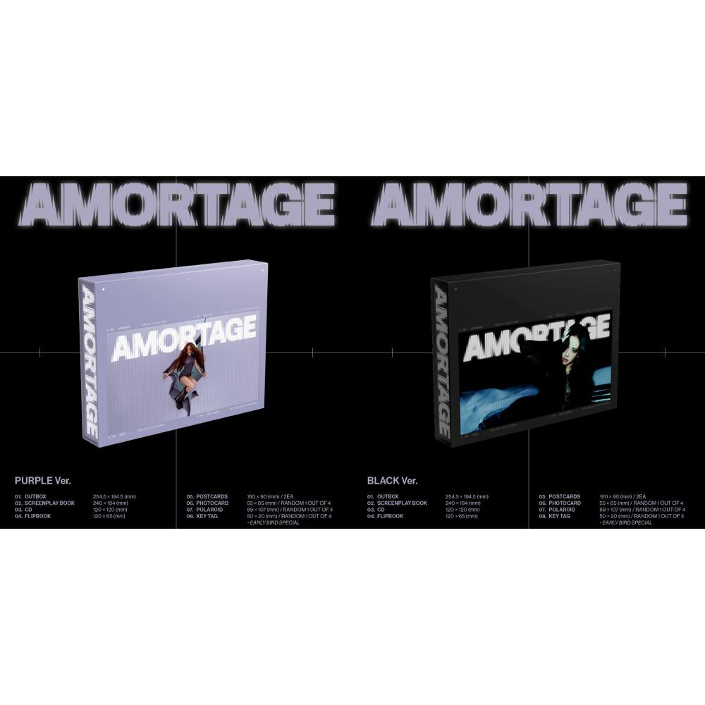 JISOO(BLACKPINK) MINI ALBUM [AMORTAGE] (EXCLUSIVE EDITION)