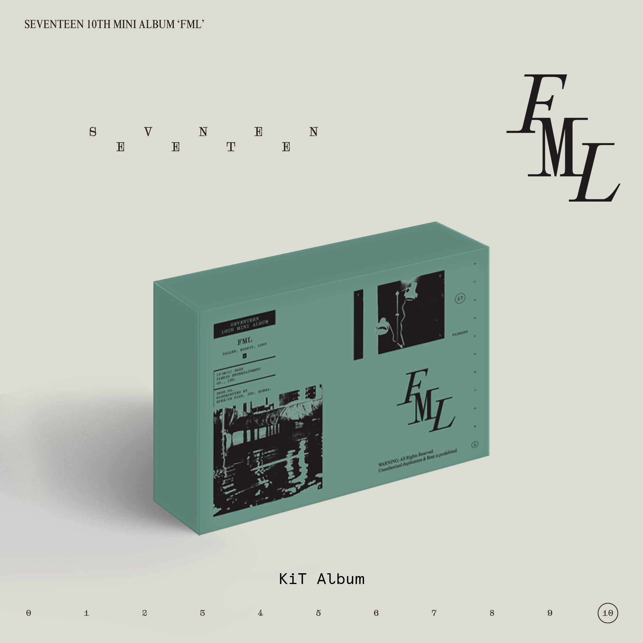 SEVENTEEN 10th Mini Album 'FML' (KiT Ver.)