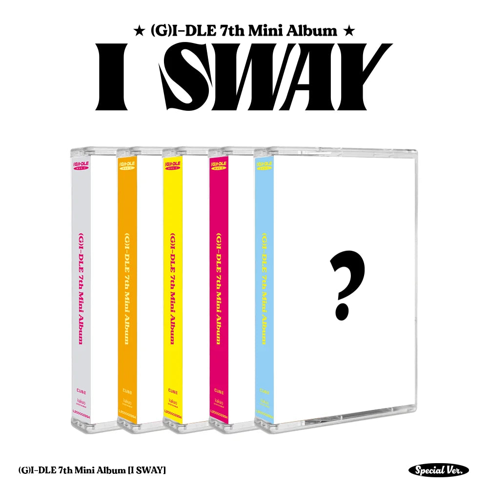 (G)I-DLE [I SWAY] (Special Ver.)(MC) (5 Versions Random)