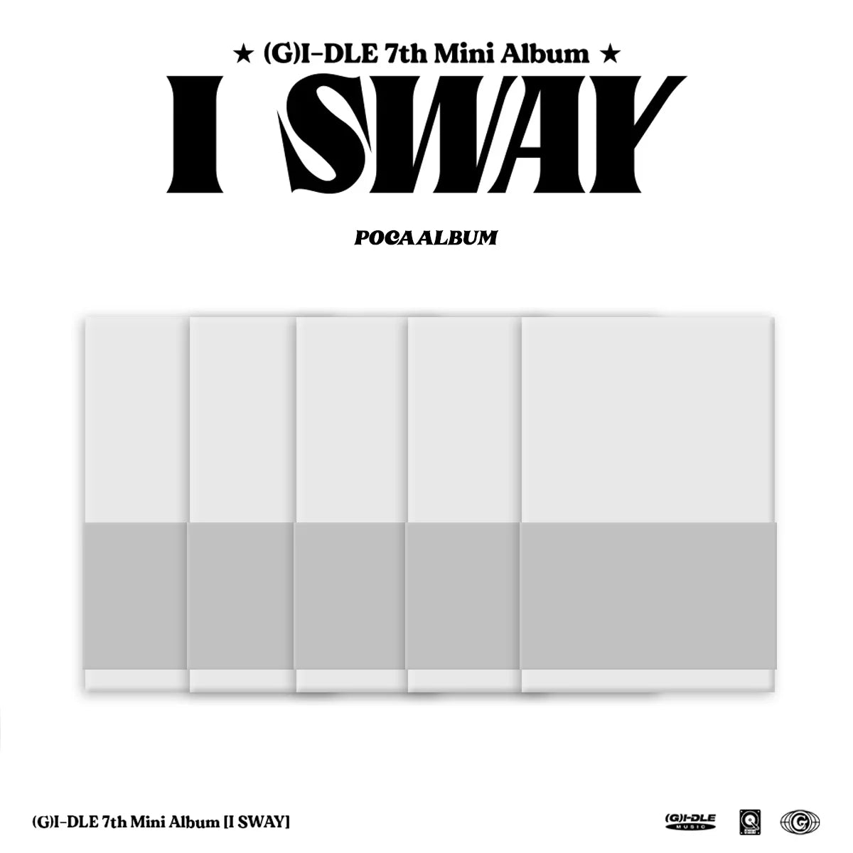 (G)I-DLE [I SWAY] (POCA) (5 Versions Random)
