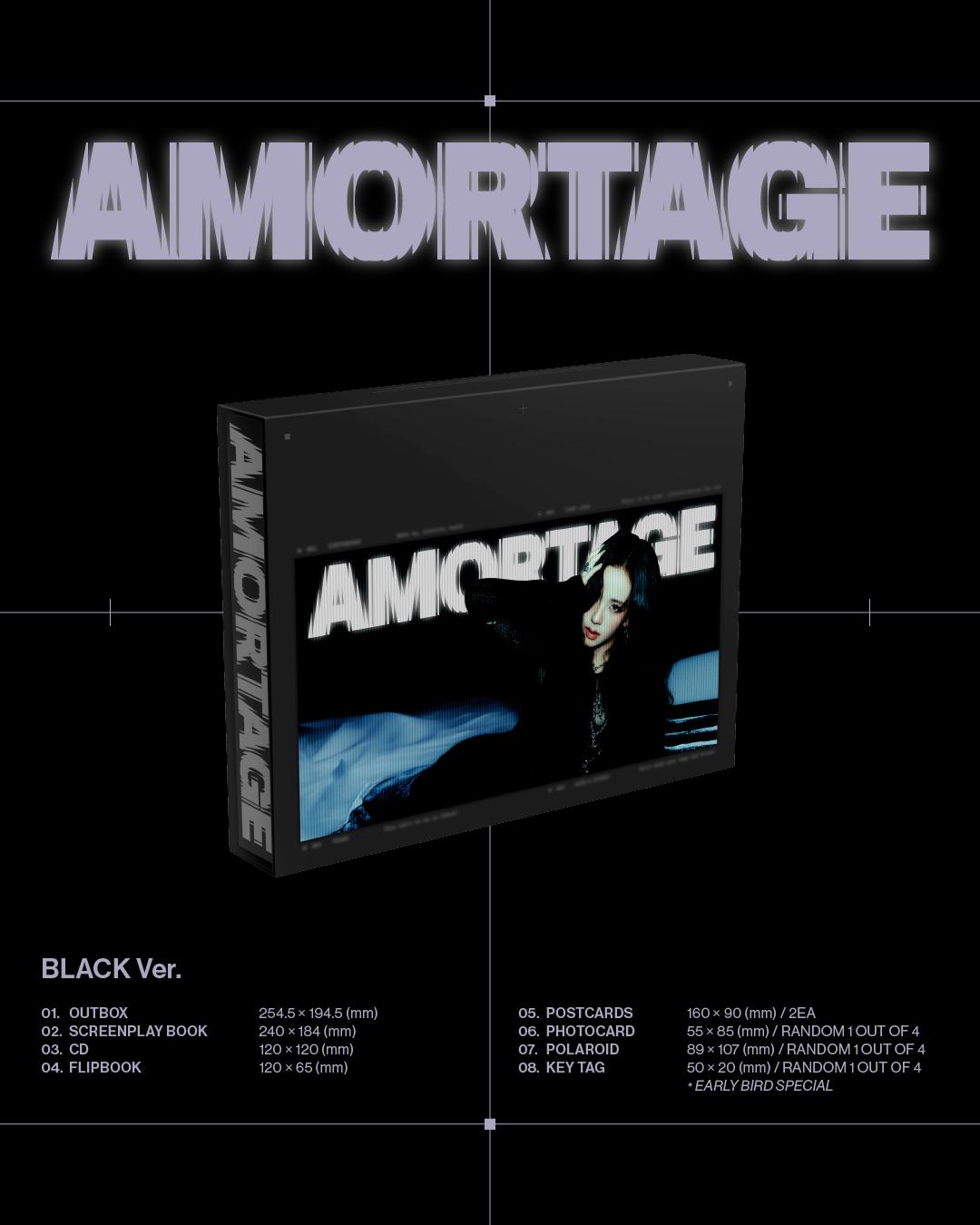 JISOO(BLACKPINK) MINI ALBUM [AMORTAGE] (EXCLUSIVE EDITION)