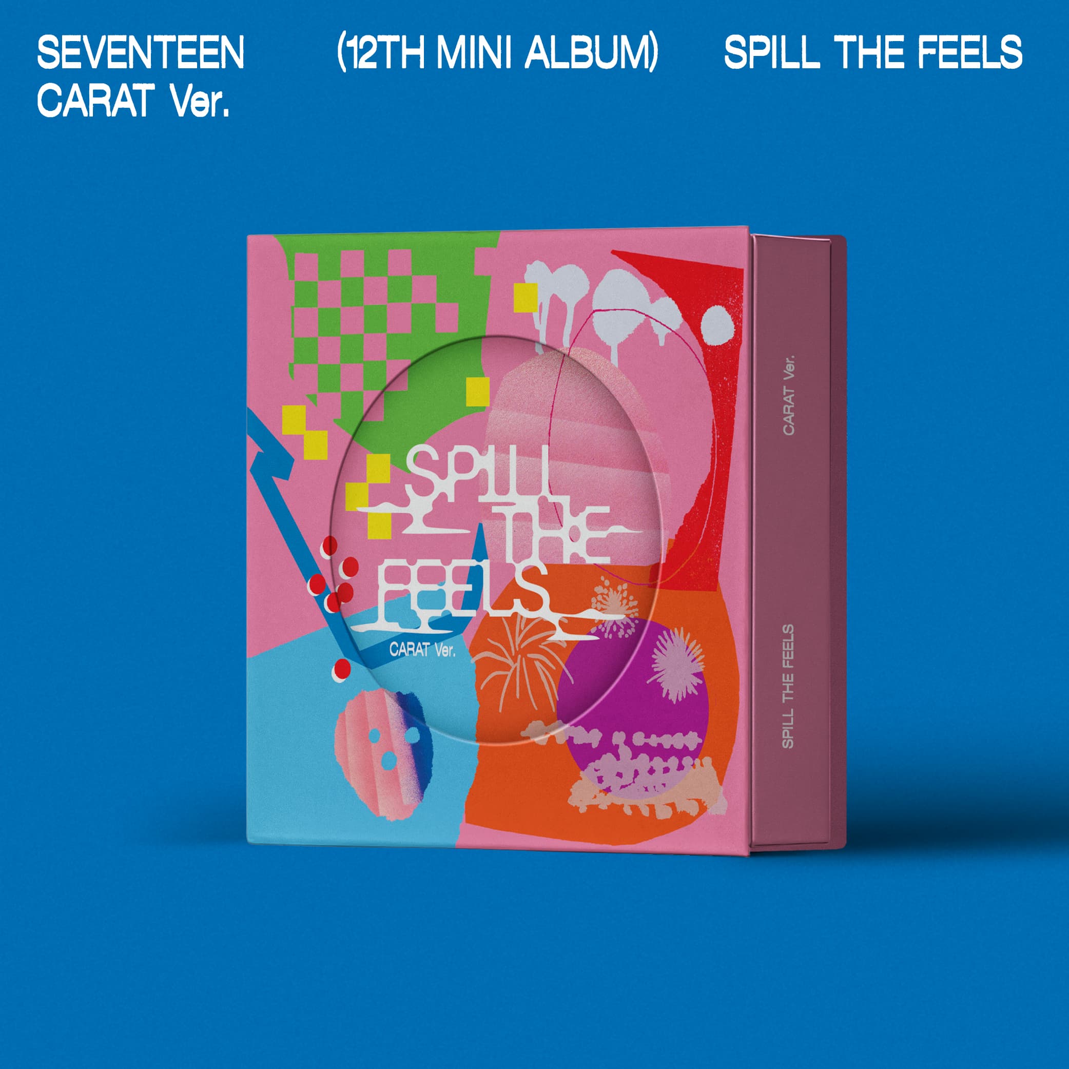 SEVENTEEN 12th Mini Album 'SPILL THE FEELS' CARAT Ver. 指定單封