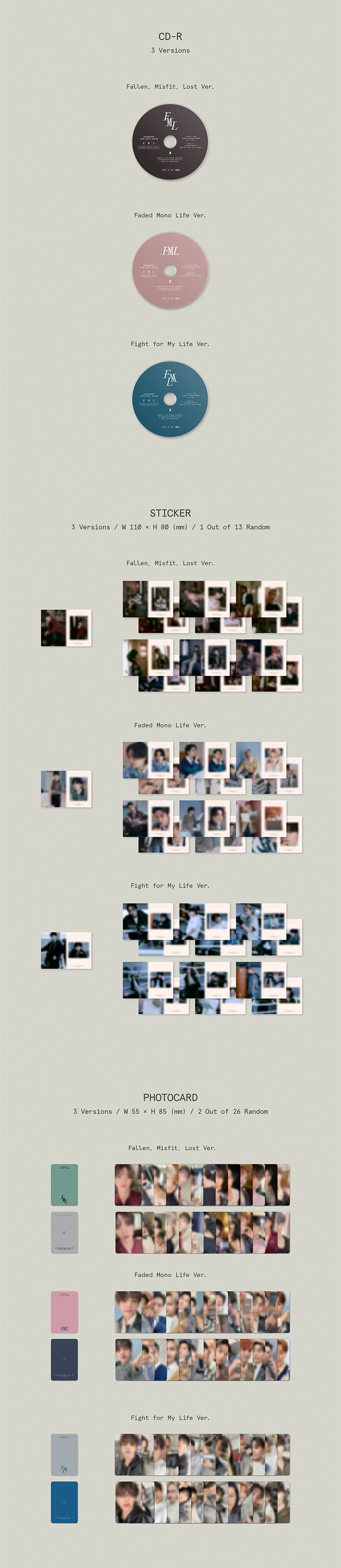 SEVENTEEN 10th Mini Album 'FML'