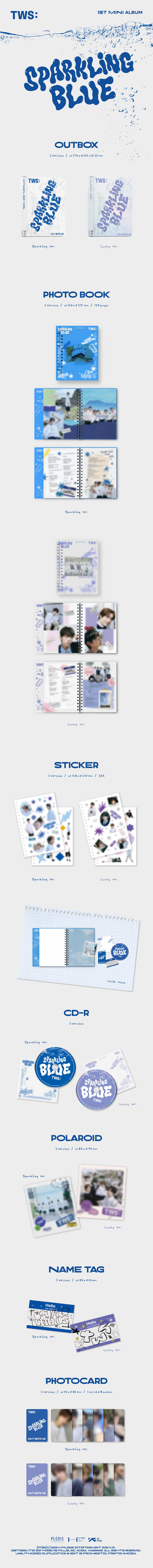 TWS - TWS 1st Mini Album 'Sparkling Blue'