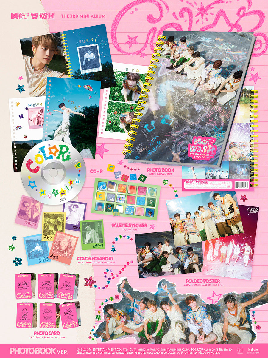 NCT WISH - [COLOR] (Photobook Ver.)