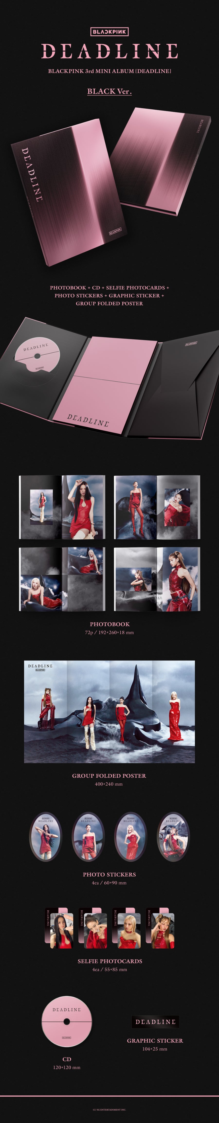 BLACKPINK - 3rd MINI ALBUM [DEADLINE]