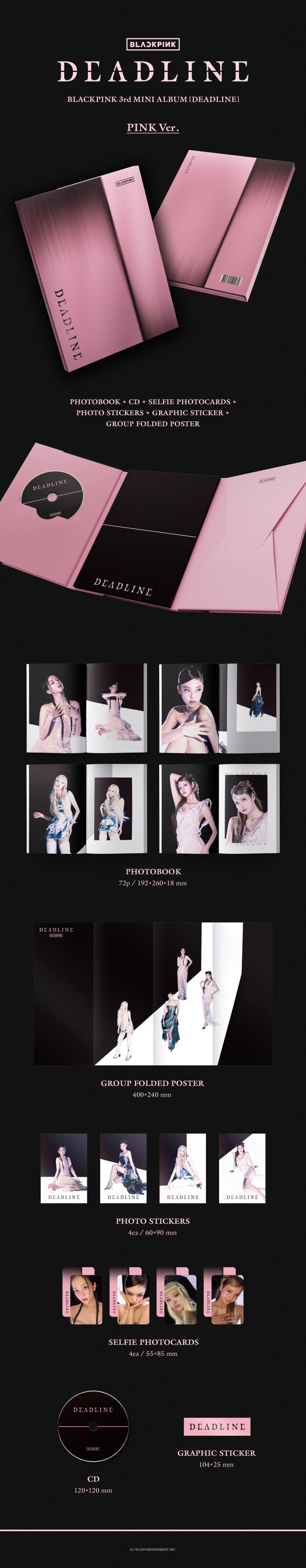 BLACKPINK - 3rd MINI ALBUM [DEADLINE]