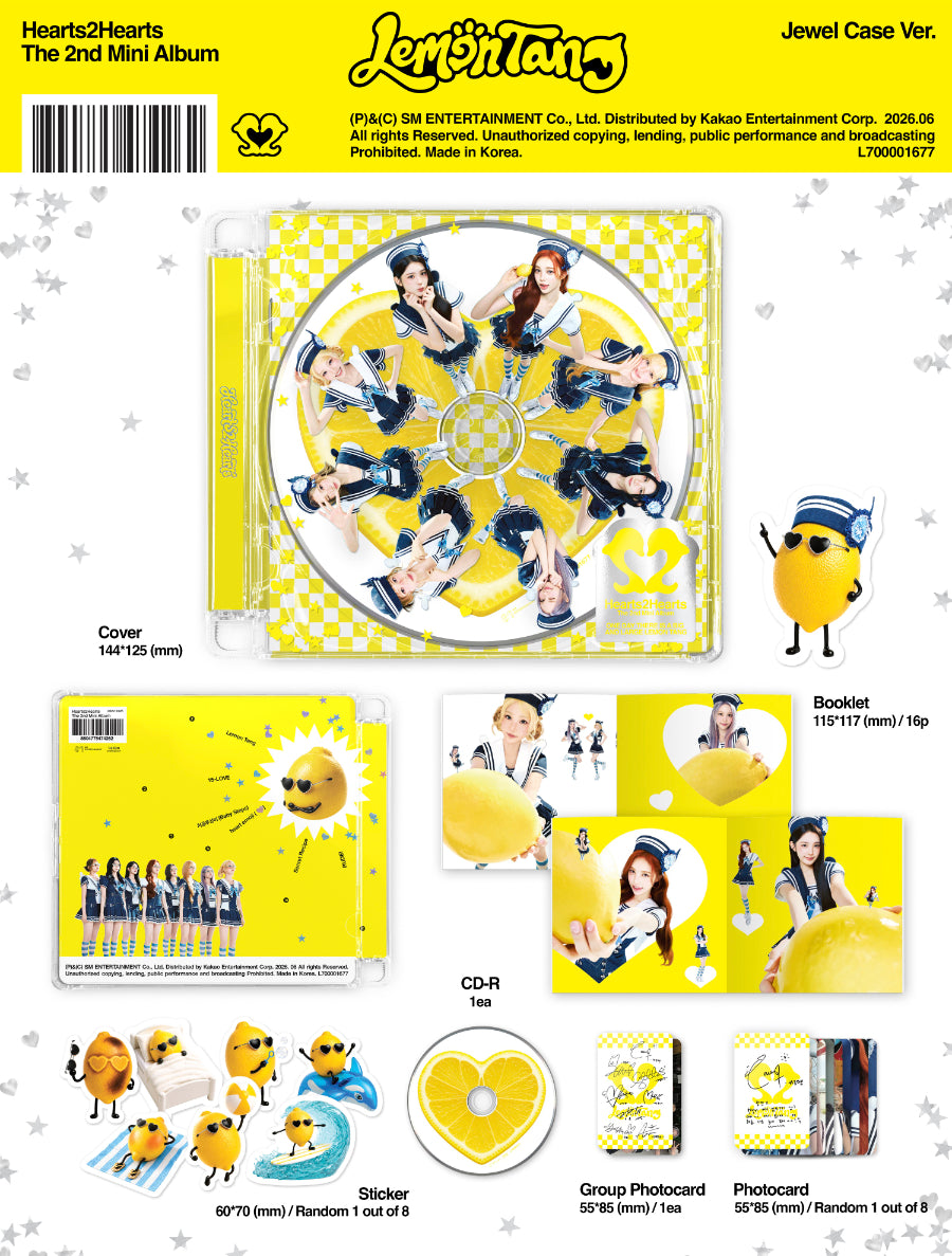 Hearts2Hearts - [Lemon Tang] (Summer Kit Ver.)(Jewel Case Ver.)
