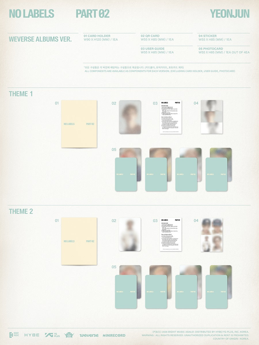 TXT - NO LABELS: PART 02 (Weverse Albums ver.)