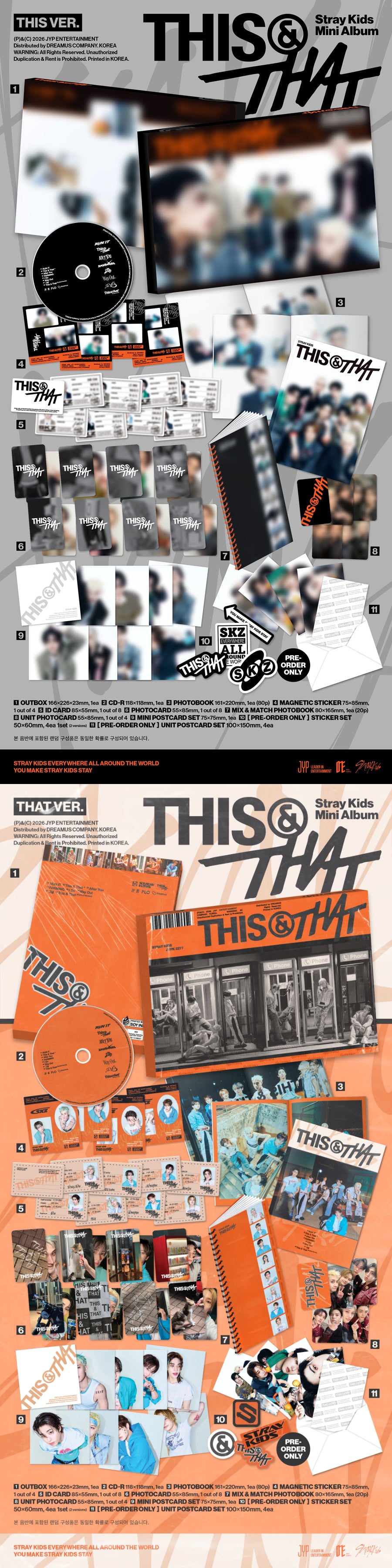Stray Kids - THIS & THAT (THIS VER., THAT VER.)