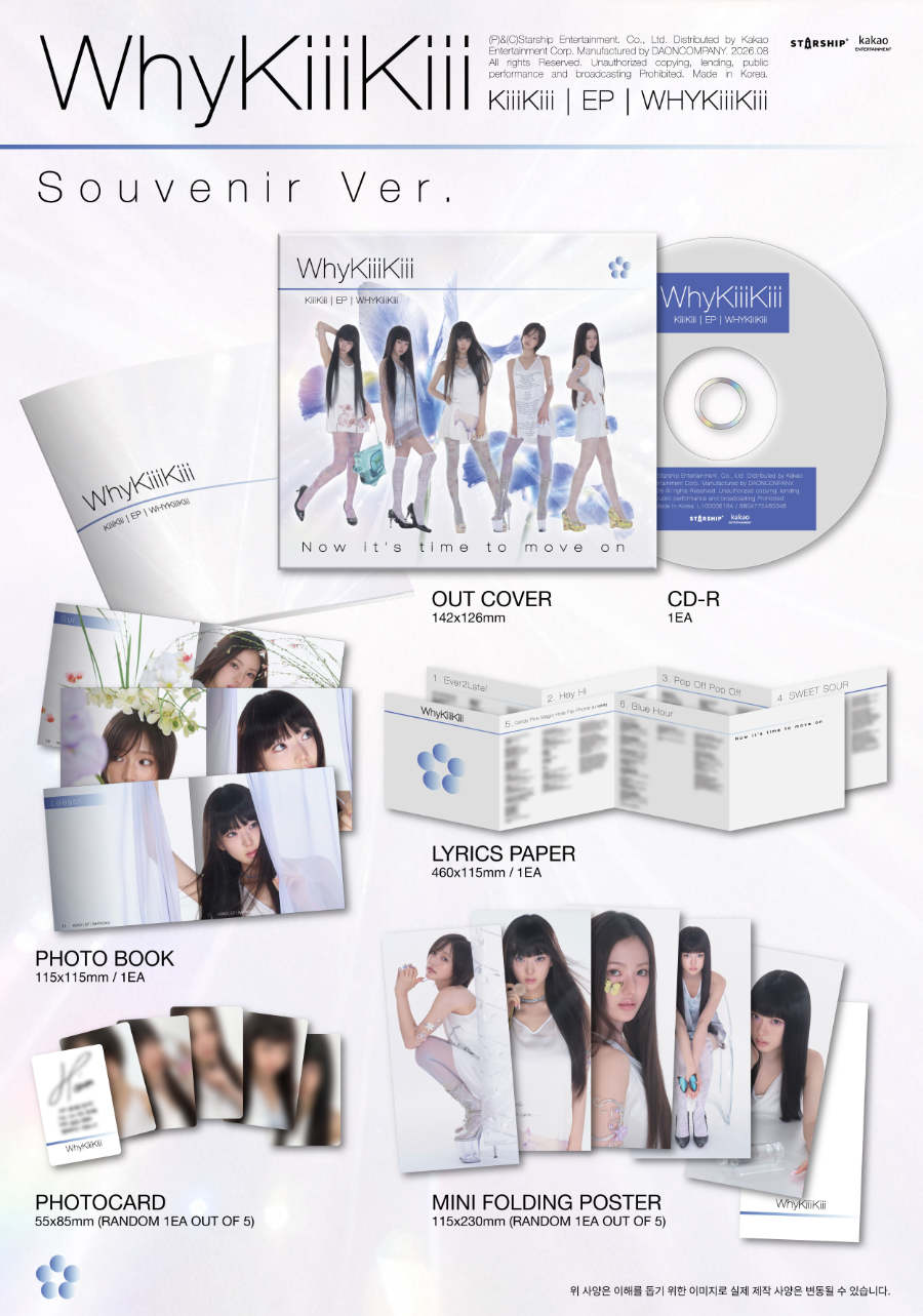 KiiiKiii - KiiiKiii EP [WhyKiiiKiii] SOUVENIR VER. (DIGIPACK)