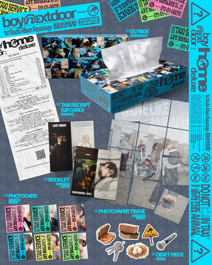 BOYNEXTDOOR - 1st Studio Album Repackage [HOME: DELUXE] (Weverse Albums ver.) BOYNEXTDOOR - 1st Studio Album Repackage [HOME: DELUXE] (Weverse Albums ver.) BOYNEXTDOOR - 1st Studio Album Repackage [HOME: DELUXE] (Weverse Albums ver.)