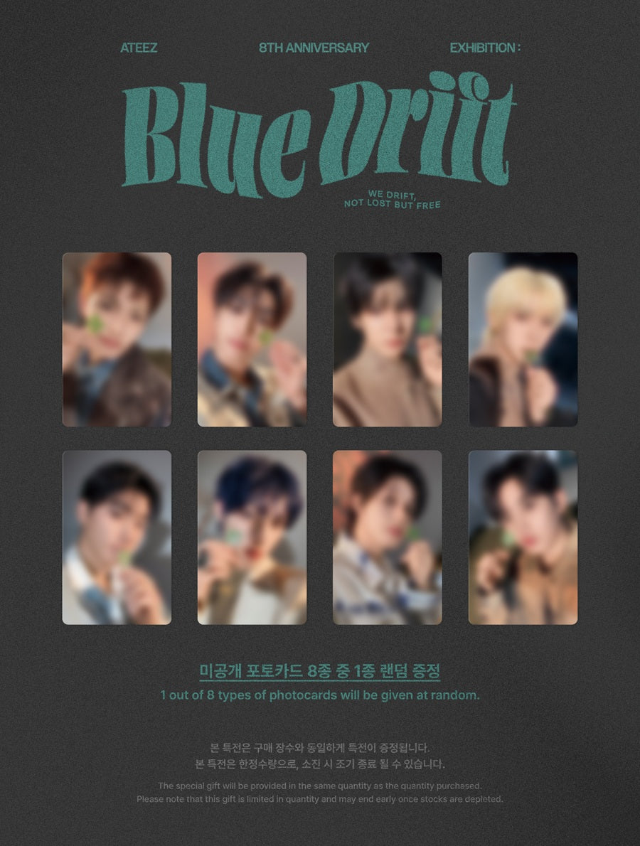 ATEEZ - 8th Anniversary PHOTOBOOK Blue Drift