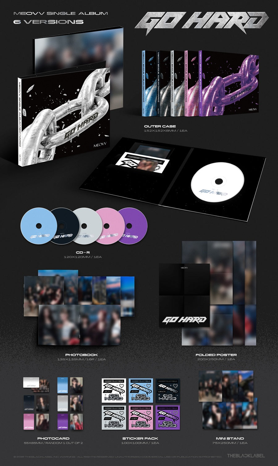 MEOVV- MEOVV Single Album [GO HARD] 隨機