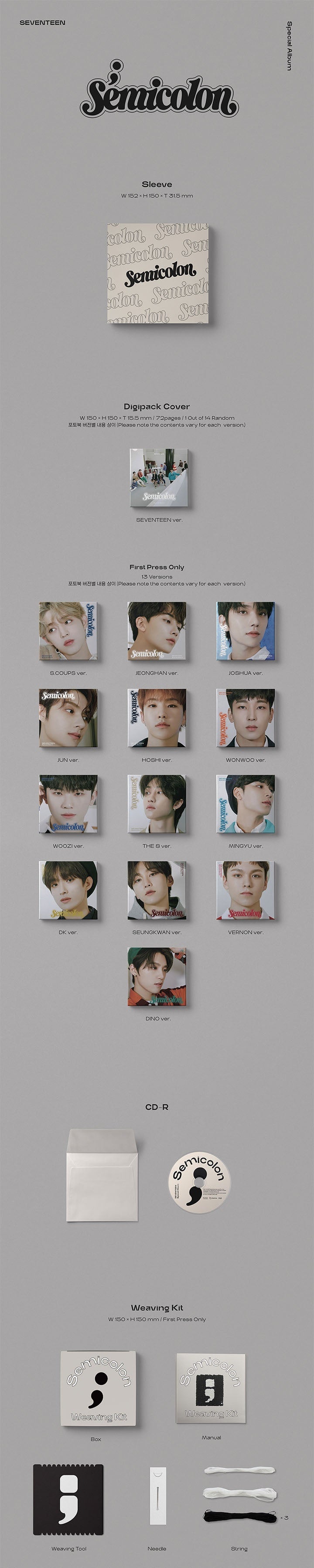 SEVENTEEN Special Album '; [Semicolon]' – E28 Music
