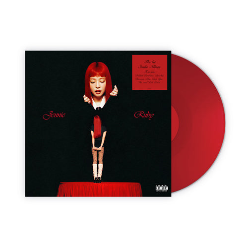 JENNIE - The 1st Studio Album [Ruby Vinyl]
