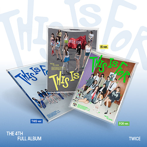 TWICE - THIS IS FOR (THIS ver. / IS ver. / FOR ver.) 隨機