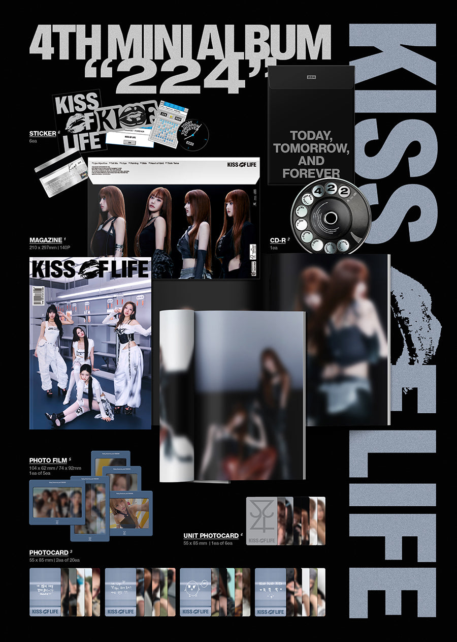 KISS OF LIFE - 4th Mini Album [224] (Magazine Ver.)