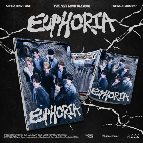 ALPHA DRIVE ONE - THE 1ST MINI ALBUM 'EUPHORIA'_FREAK ALARM ver.