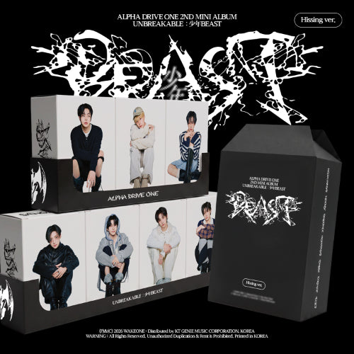 ALPHA DRIVE ONE -  'UNBREAKABLE : 少年BEAST'_Hissing Ver.