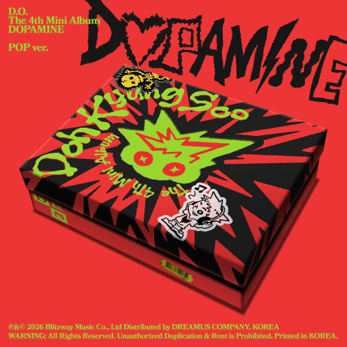 (D.O) - DOPAMINE – The 4th Mini Album (POP ver.)