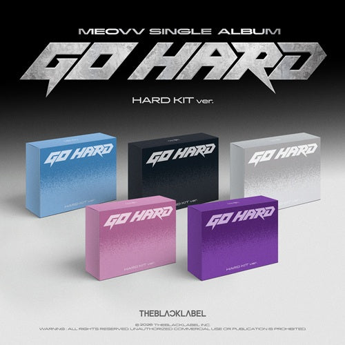 MEOVV - MEOVV Single Album [GO HARD] HARD KIT ver. 隨機