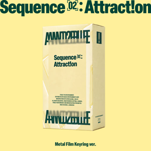 AND2BLE -  [Sequence 02: Attraction] (Metal Film Keyring ver.)