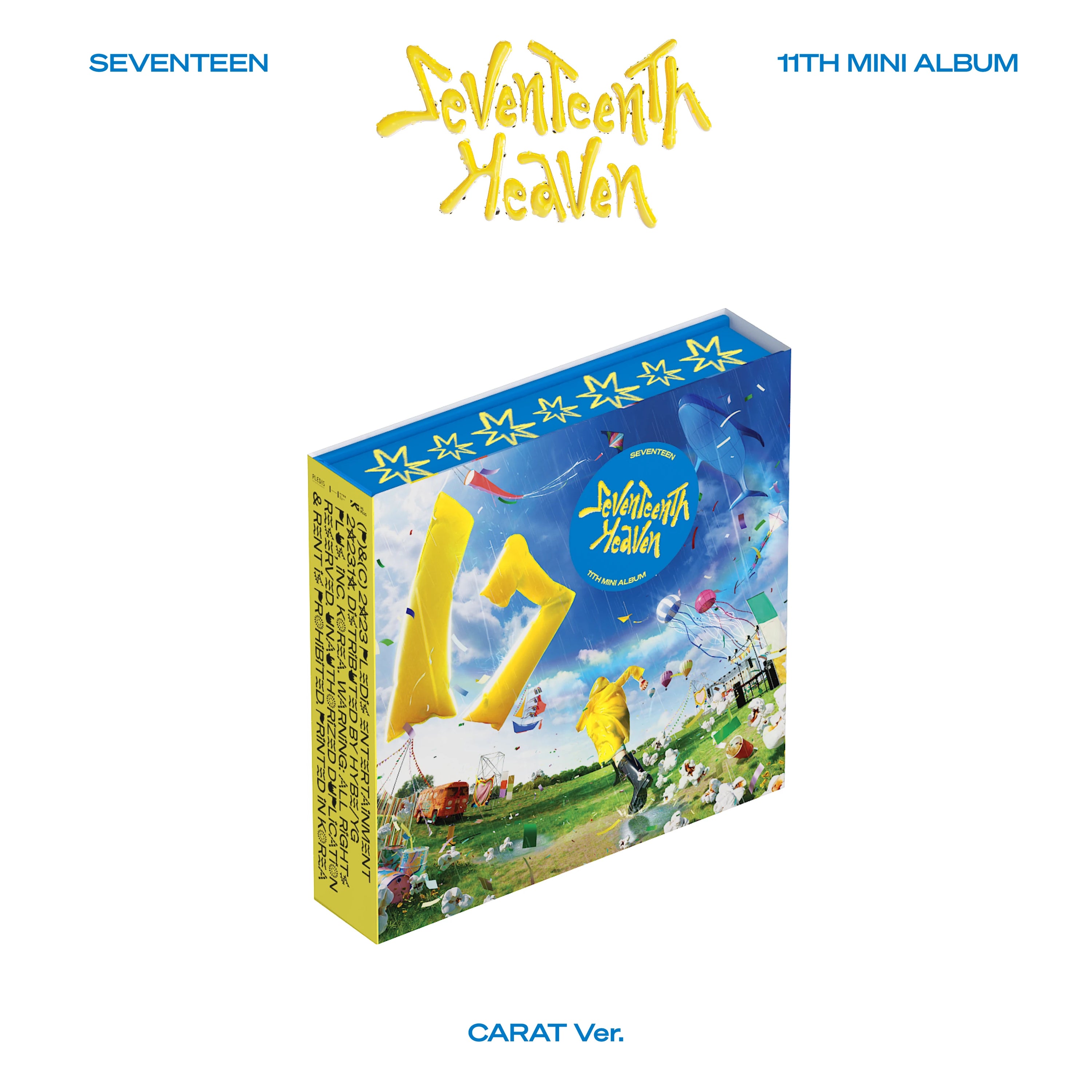 SEVENTEEN 11th Mini Album 'SEVENTEENTH HEAVEN' Carat Ver.  Random